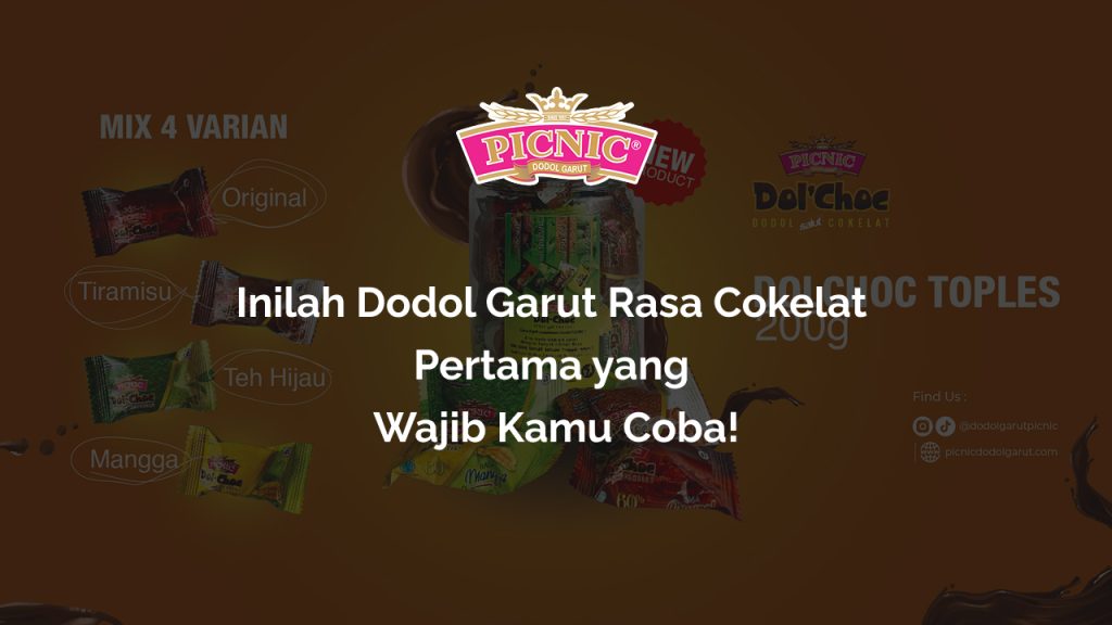 Dodol Garut rasa cokelat