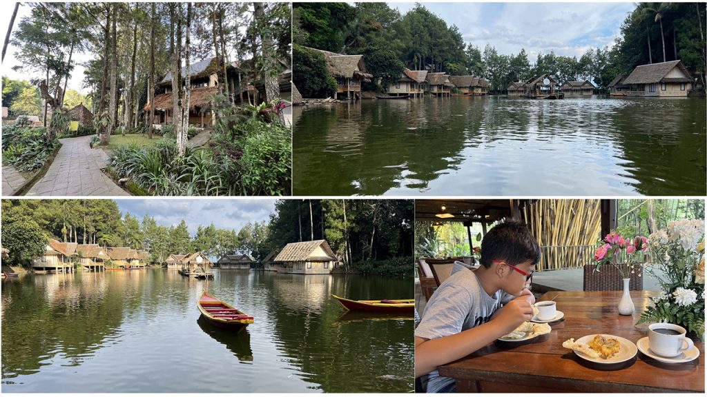 wisata kuliner garut - warung kopi kampung sampireun